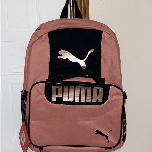puma backpack and lunchbox